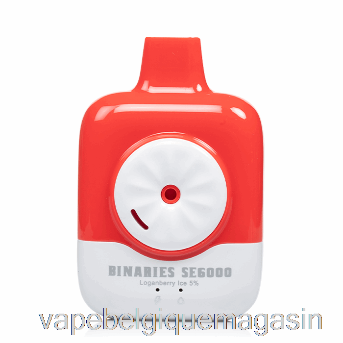Vape Juice Horizon Binaires Se6000 Glace Loganbery Jetable